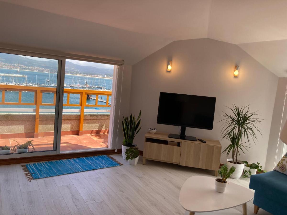 Apartament Exclusivo Atico Baiona Con Garaje Zewnętrze zdjęcie